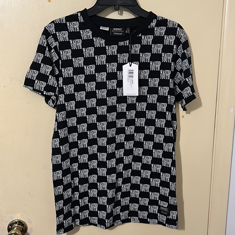WESC “Max Wasted Youth” T-shirt. NWT Unisex: 
Men S and Women’s M.